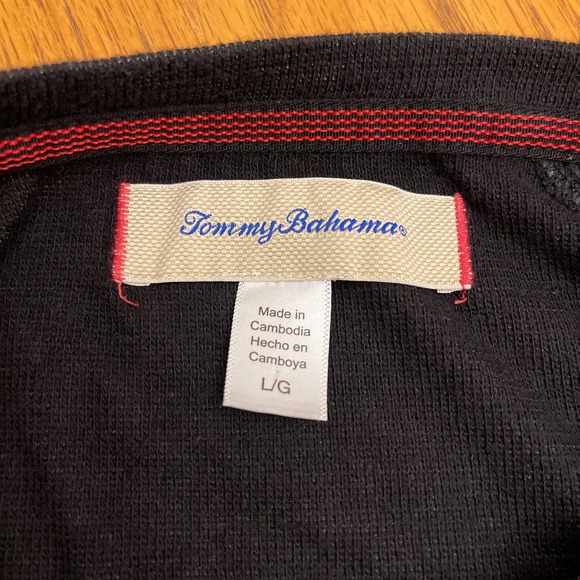 Tommy Bahamas Shirt Long Sleeves Men Sz L pre-owned - Picture 5 of 6